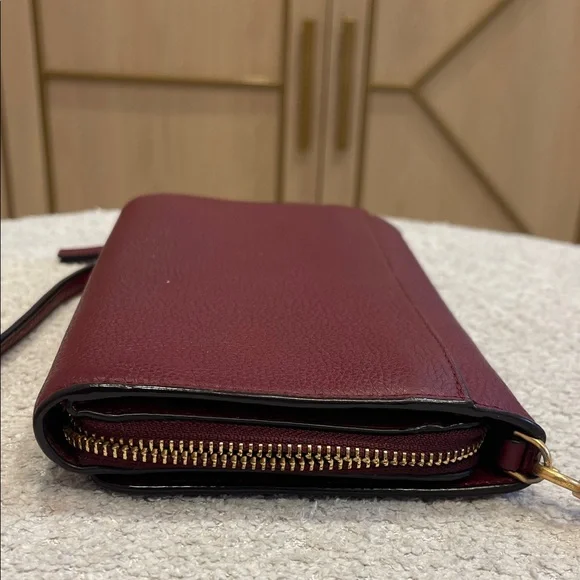 Tory Burch Deep Burgundy Crossbody Bag - Picture 4 of 6